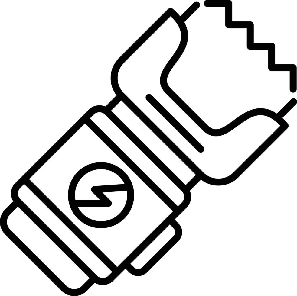 Electroshock Creative Icon Design vector