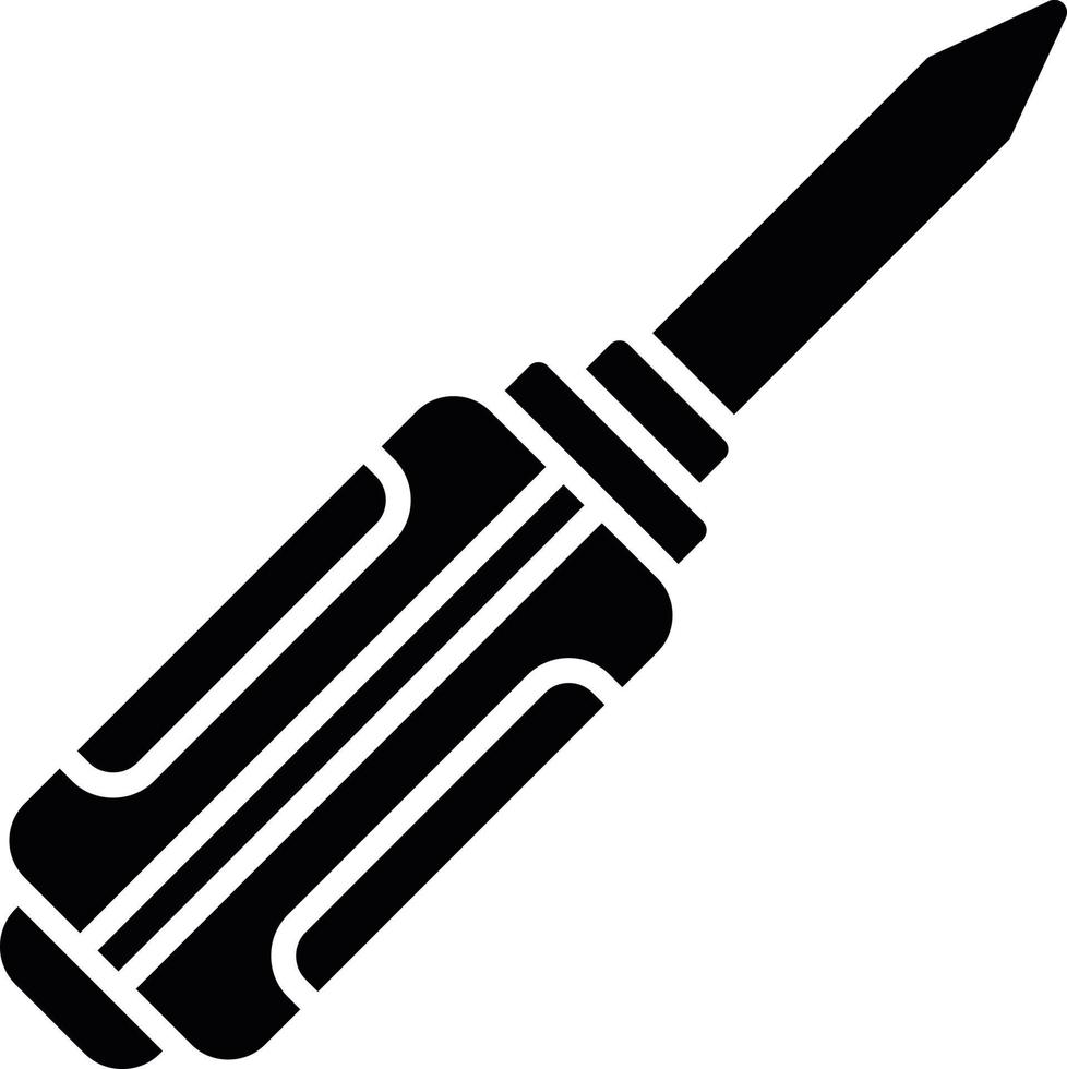 Screwdriver Creative Icon Design vector