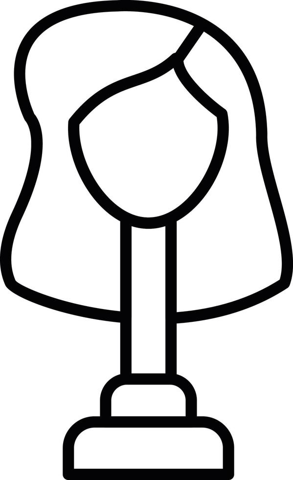 Wig Creative Icon Design vector