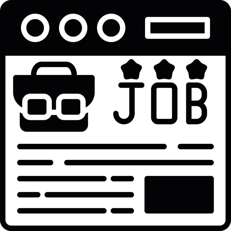 Job Creative Icon Design vector