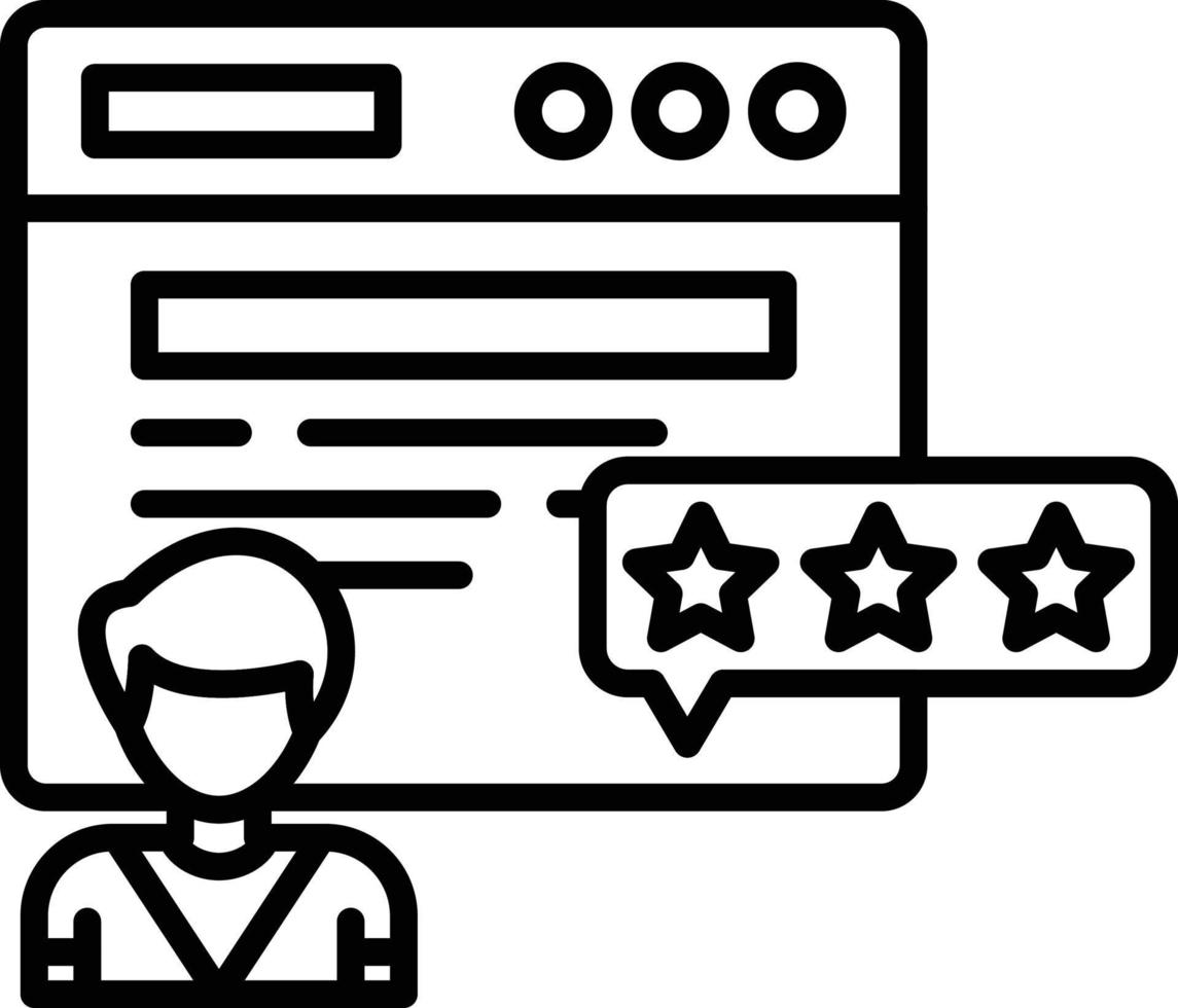 Review Creative Icon Design vector