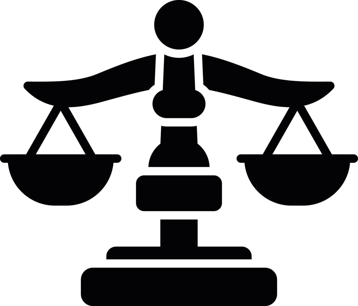 Justice Creative Icon Design vector