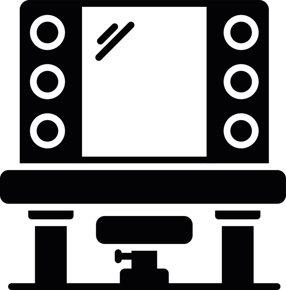 Dressing Room Creative Icon Design vector