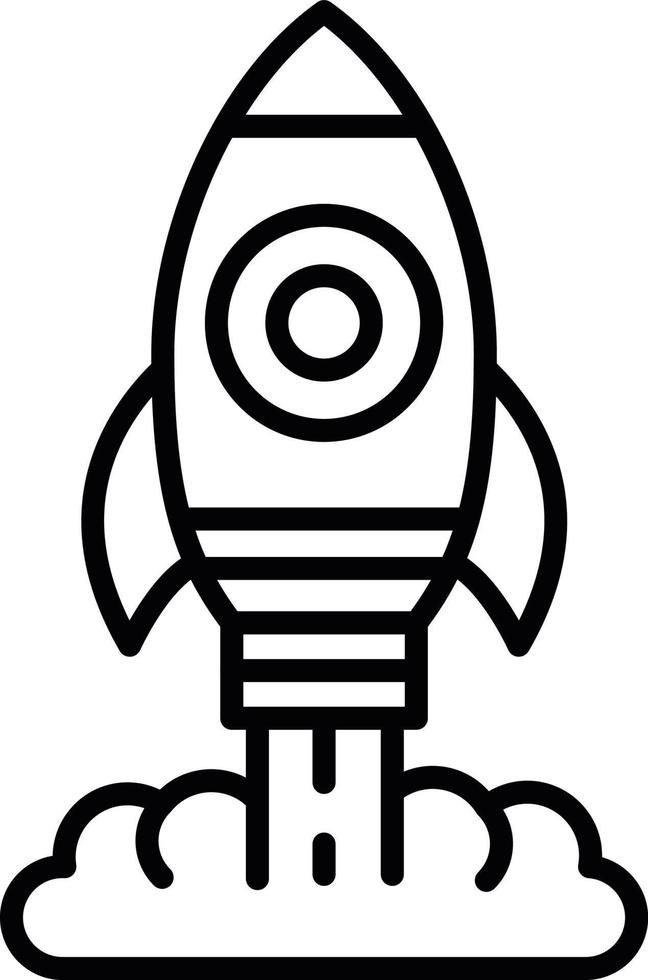 Rocket Creative Icon Design vector