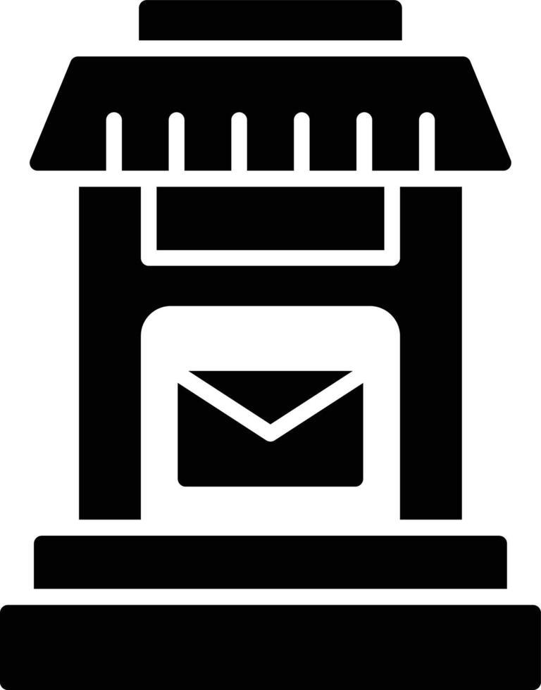 Postbox Creative Icon Design vector