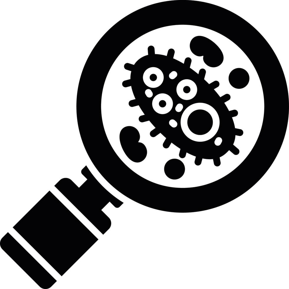 Bacteria Creative Icon Design vector