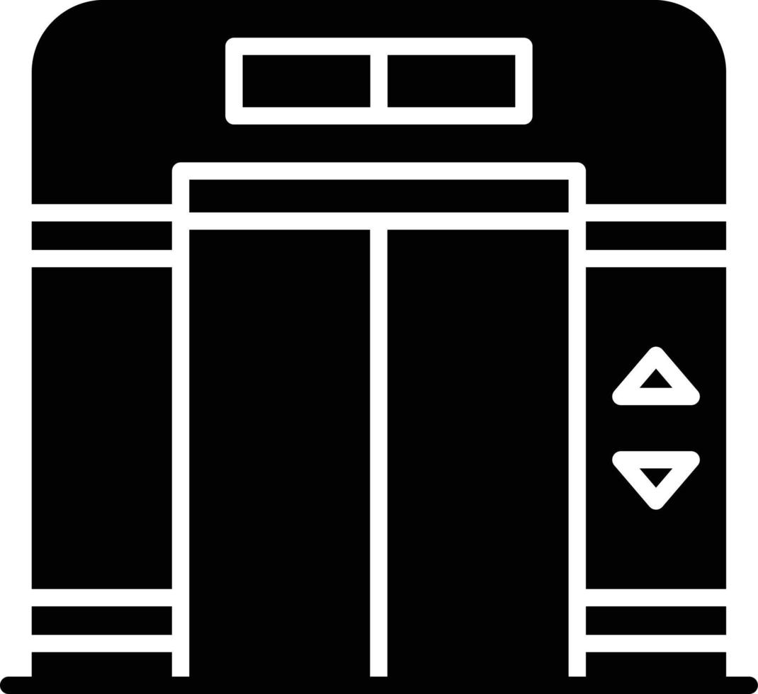 diseño de icono creativo de ascensor vector