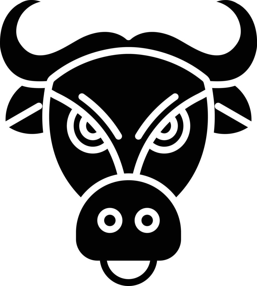 Buffalo Creative Icon Design vector