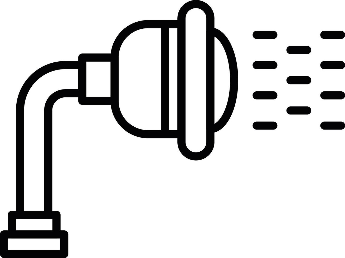 Water Tap Creative Icon Design vector