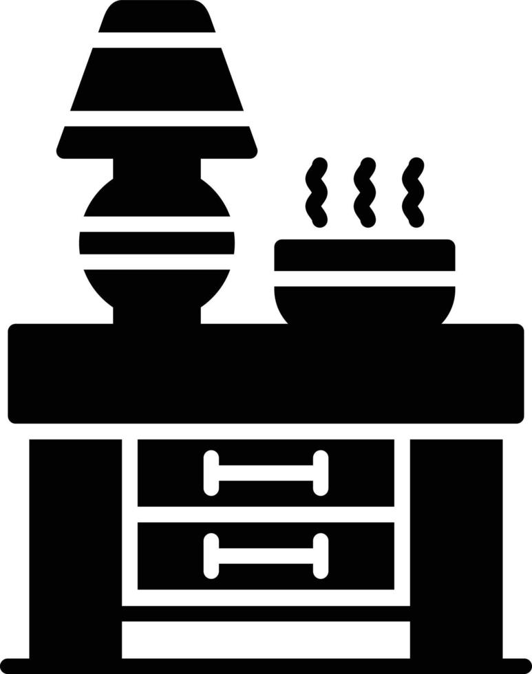 Nightstand Creative Icon Design vector
