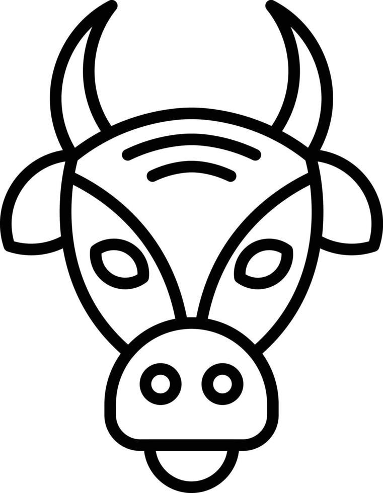 Cow Creative Icon Design vector