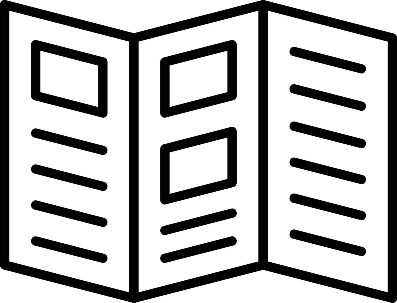 Trifold Creative Icon Design vector