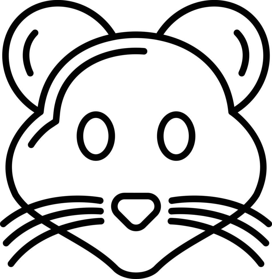 diseño de icono creativo de ratón vector