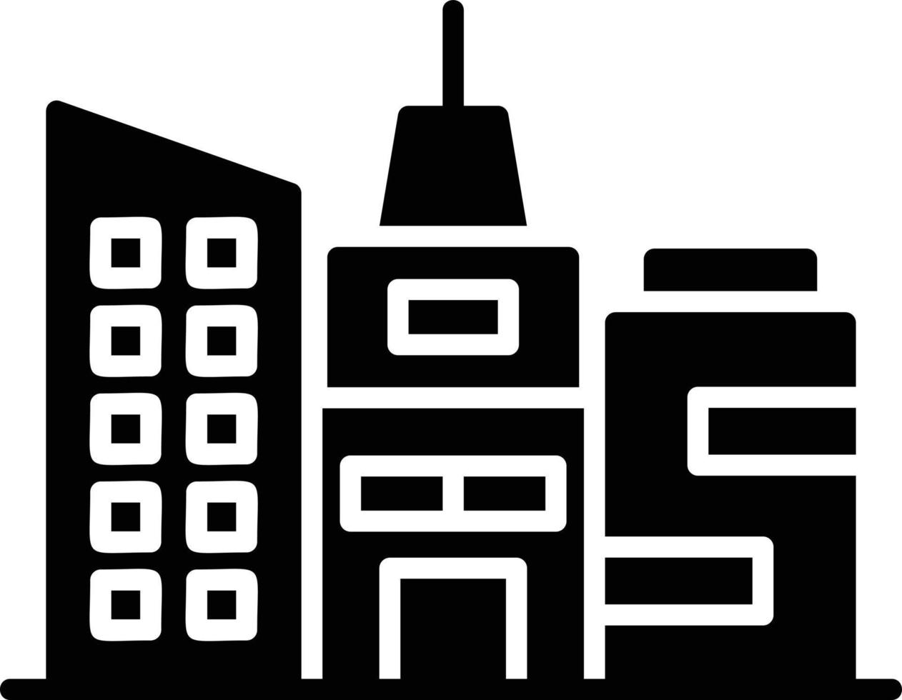 Property Building Creative Icon Design vector