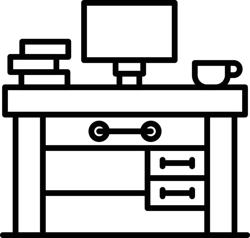 Desk Creative Icon Design vector