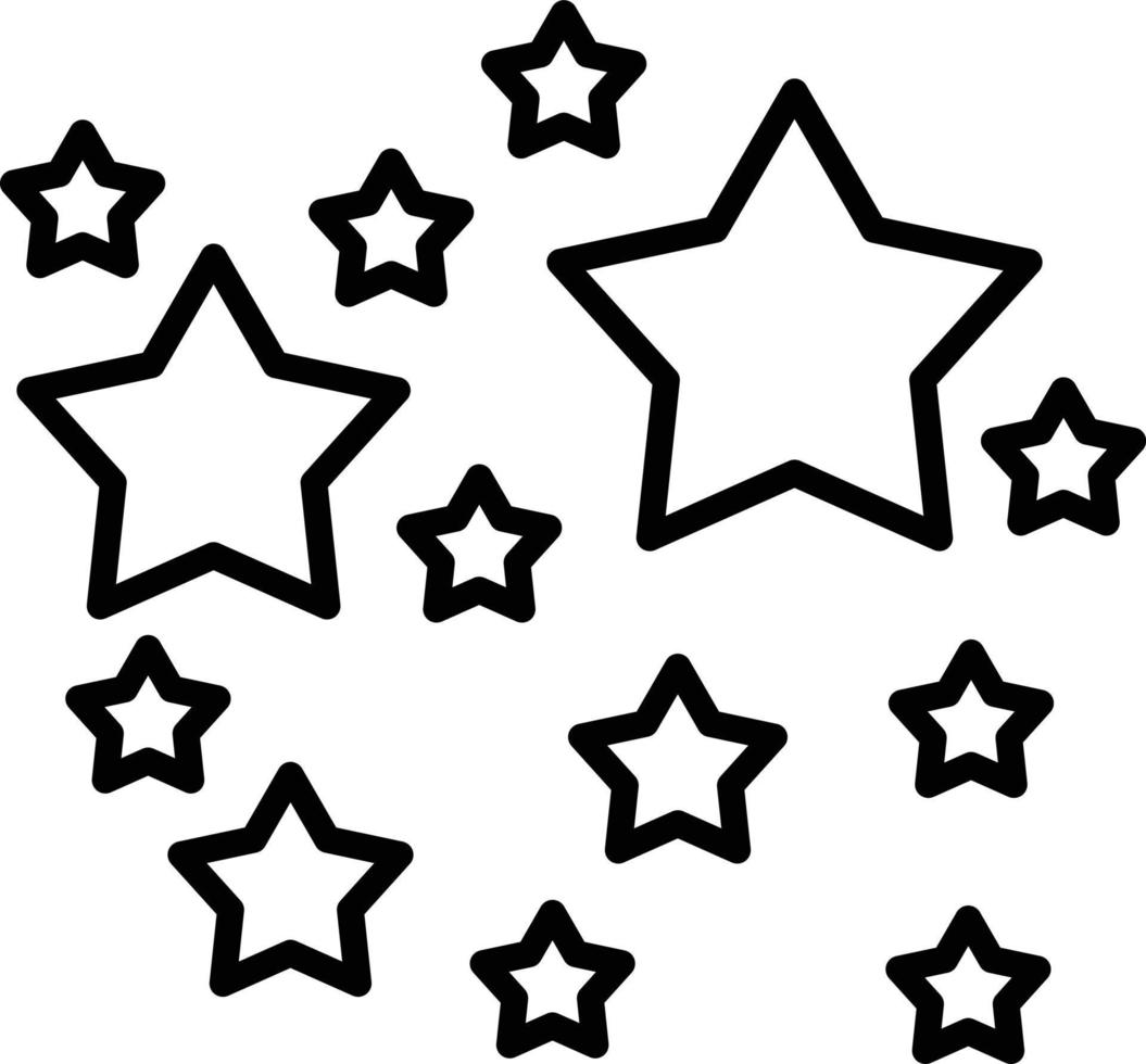 Stars Creative Icon Design vector
