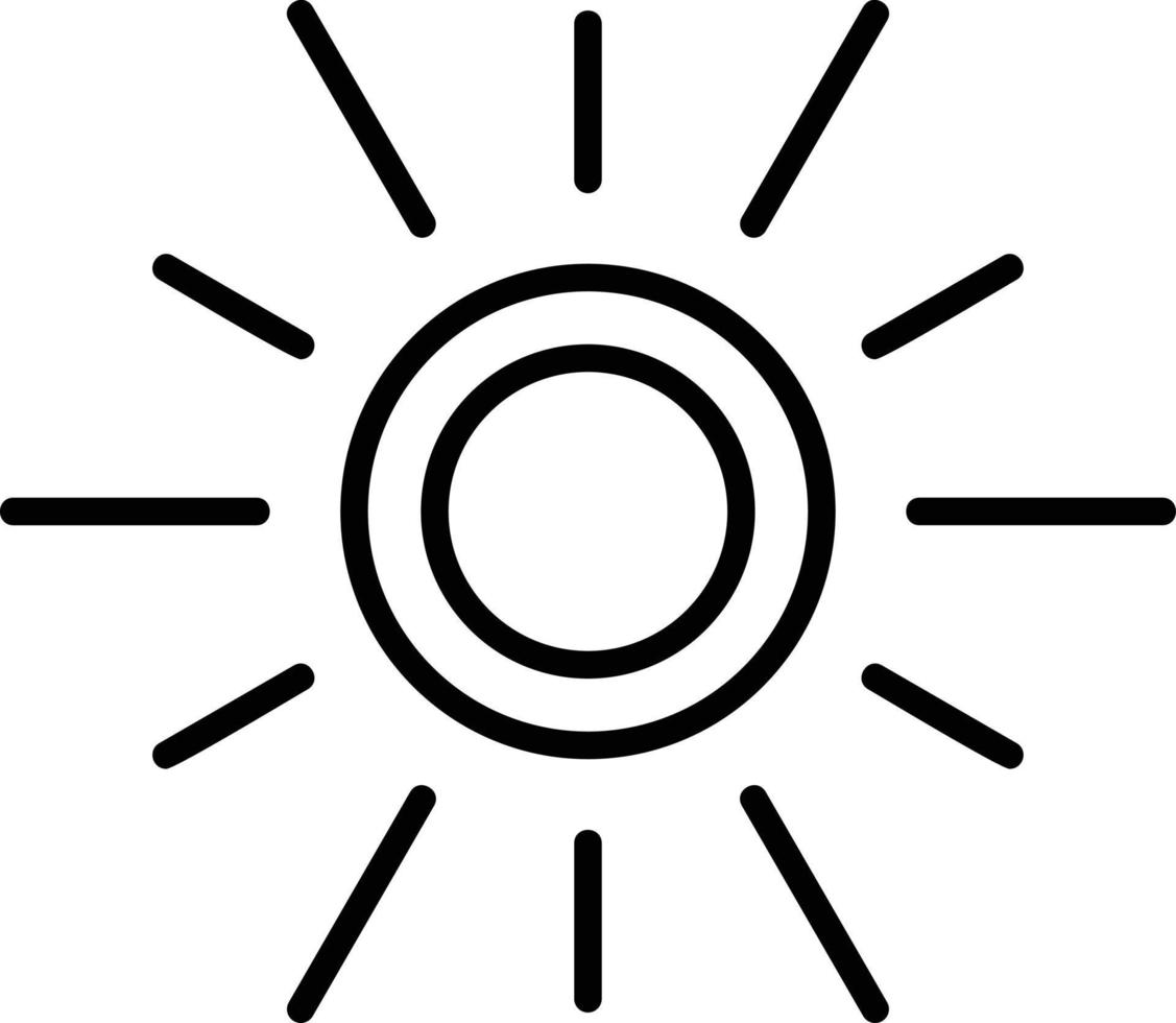Sun Creative Icon Design vector
