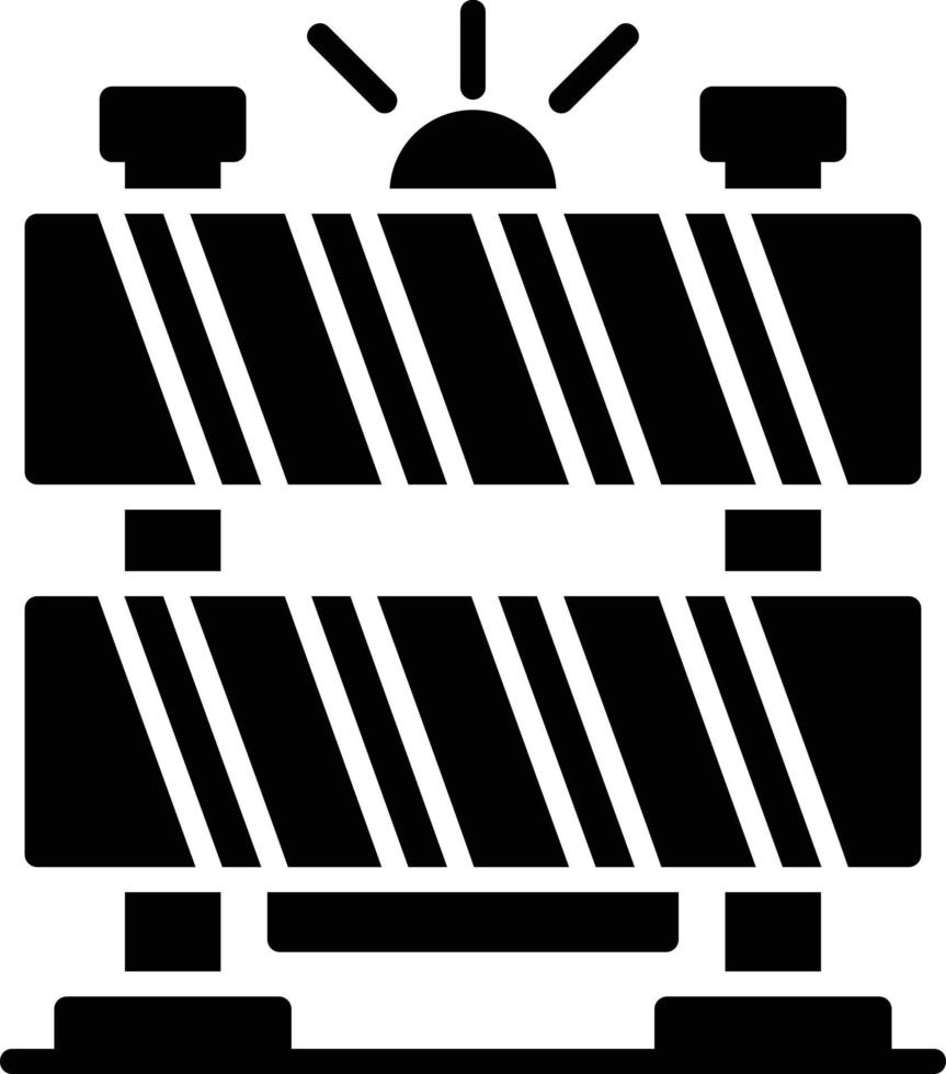 Barrier Creative Icon Design vector