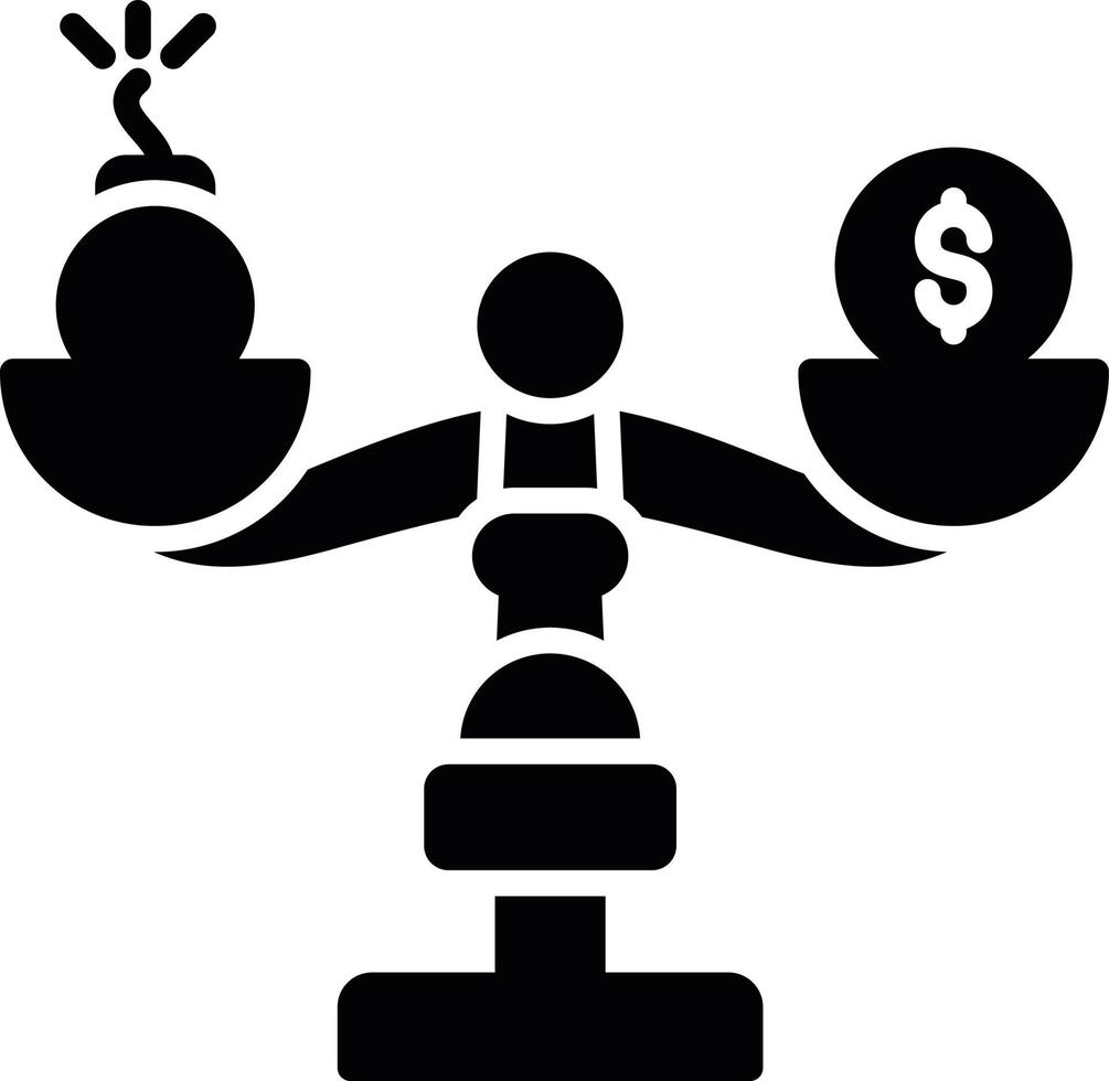 Debt Creative Icon Design vector