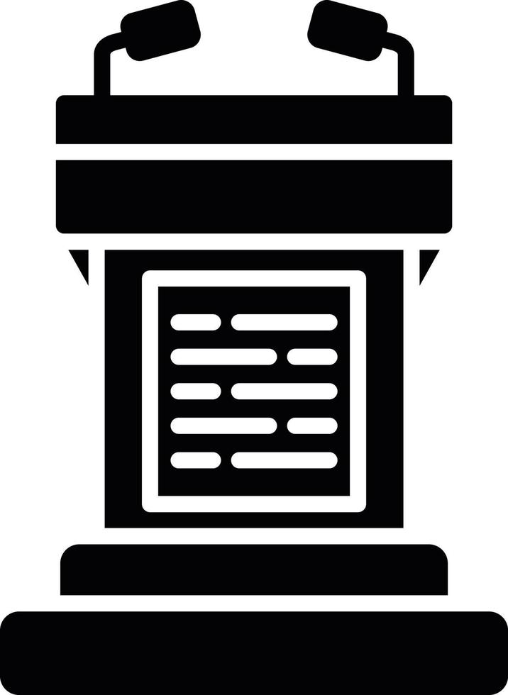 Tribune Creative Icon Design vector