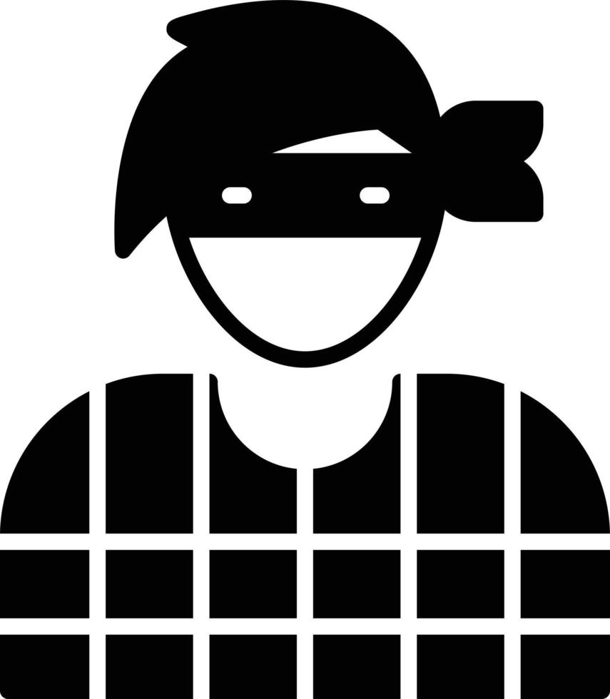 Thief Creative Icon Design vector