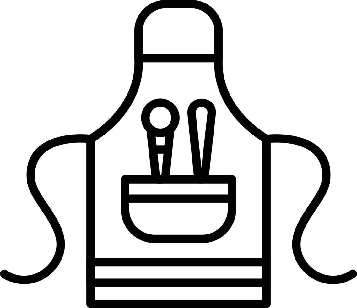 Apron Creative Icon Design vector