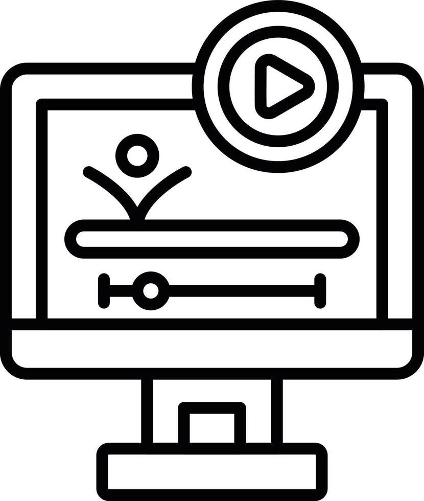 Motion Graphic Creative Icon Design vector