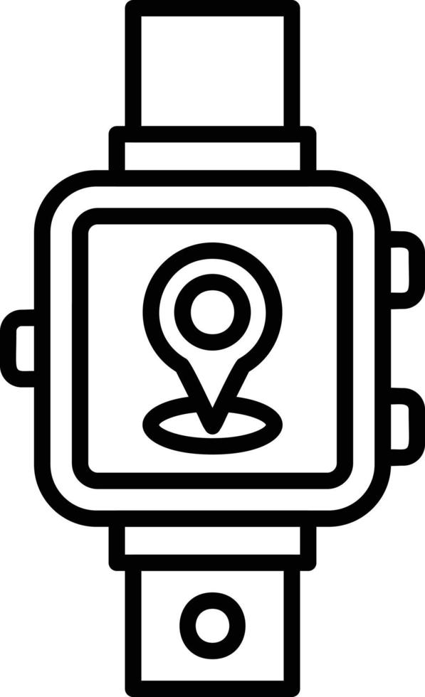 Smartwatch Creative Icon Design vector
