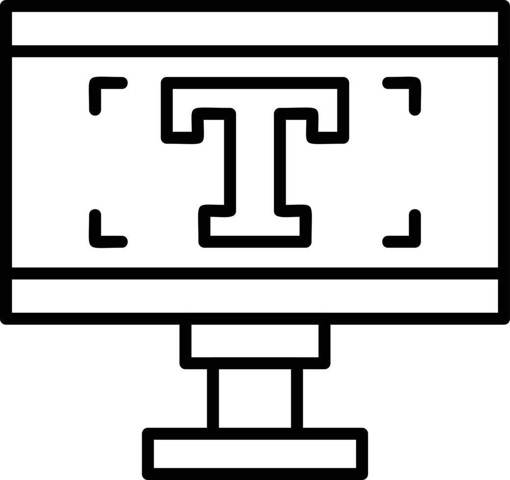 Text Edit Creative Icon Design vector