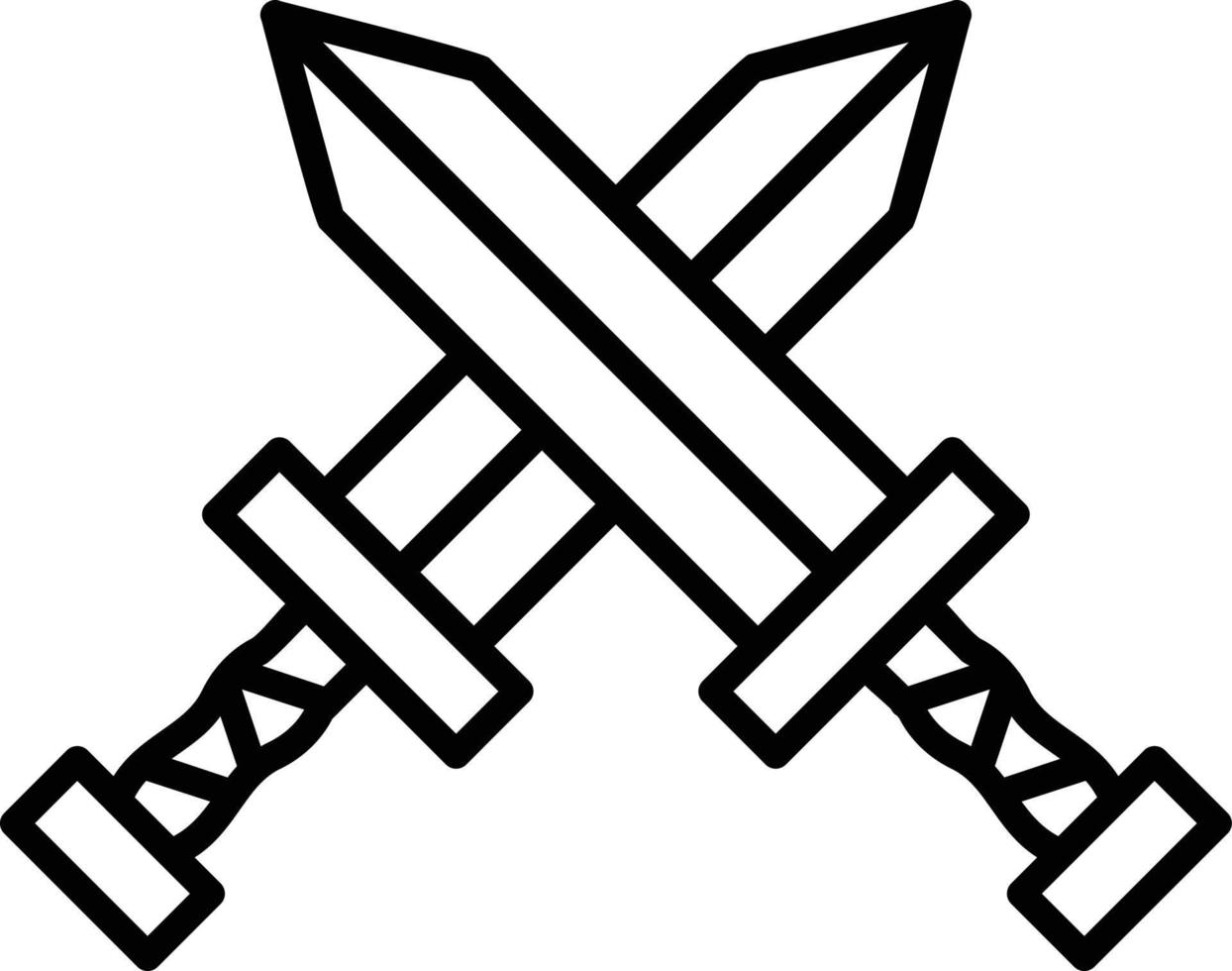 Swords Creative Icon Design vector