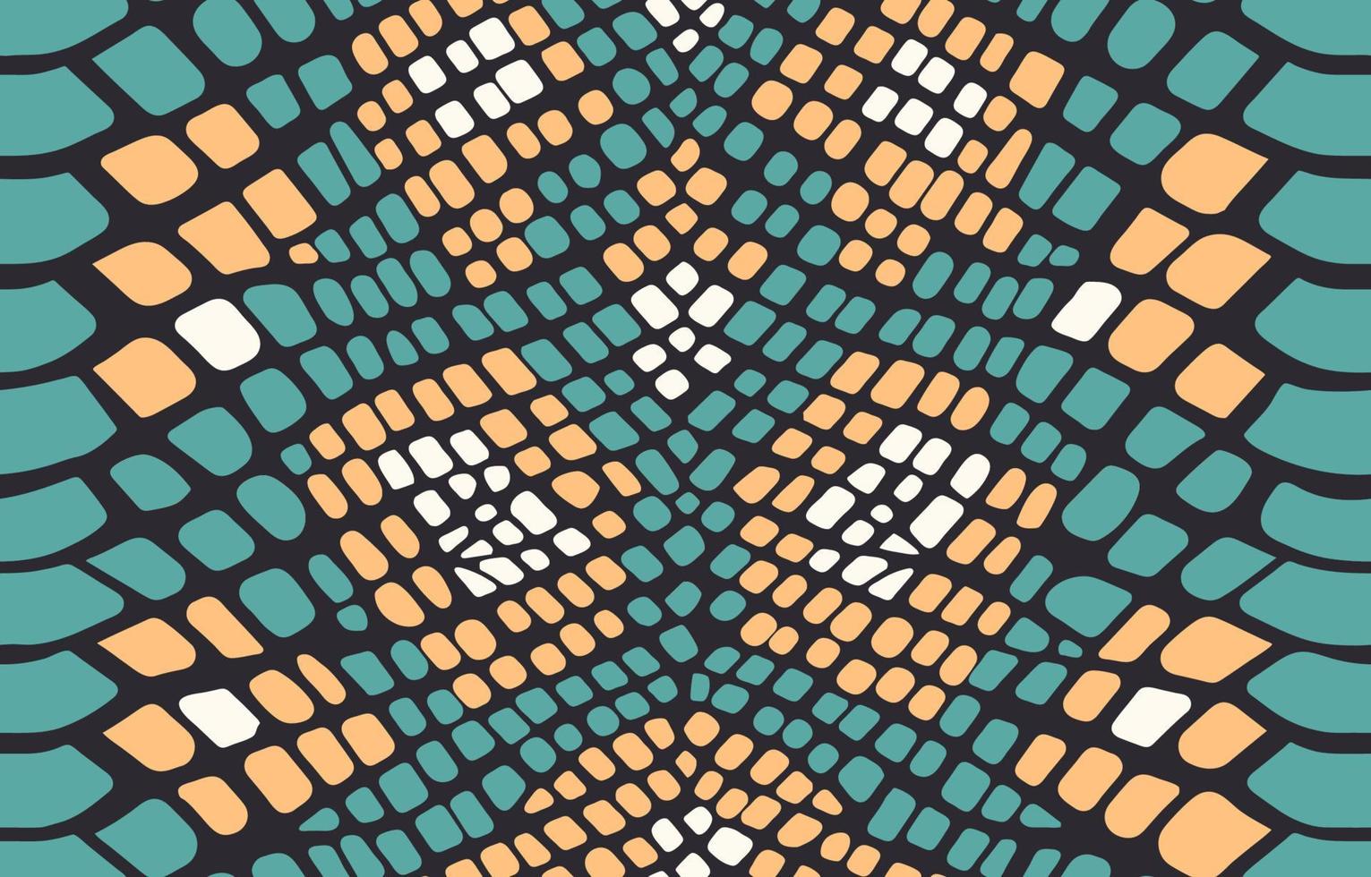 Modern Snake Skin Seamless Pattern vector