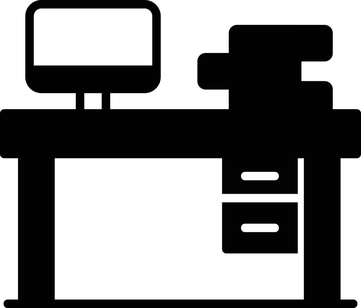 Desk Creative Icon Design vector