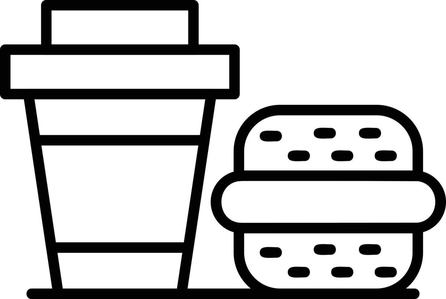 Take Away Creative Icon Design vector