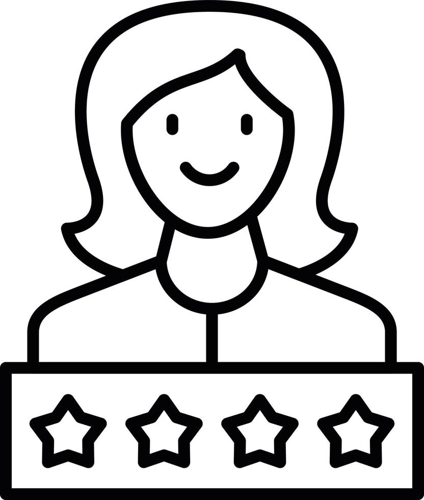 Customer Satisfaction Creative Icon Design vector