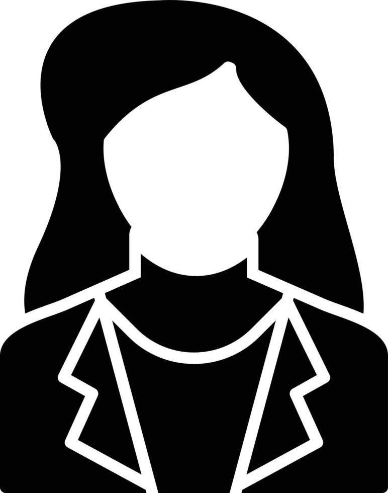 Actress Creative Icon Design vector