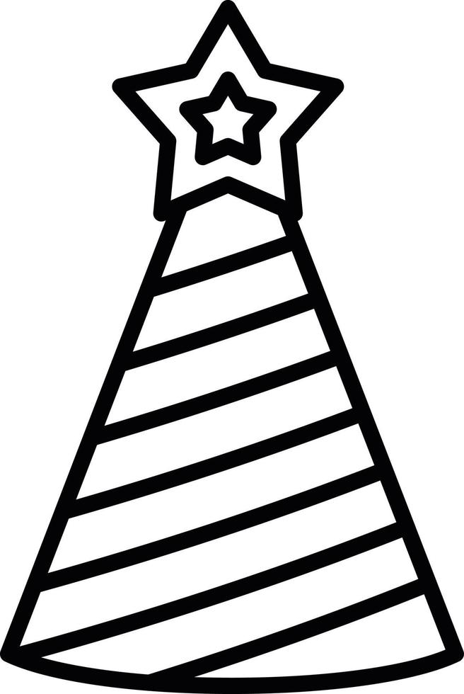 Party Hat Creative Icon Design vector