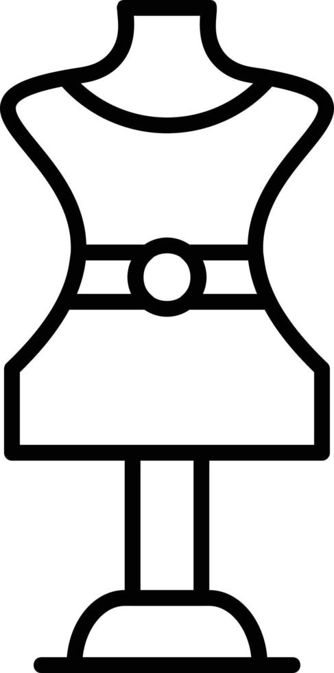 Mannequin Creative Icon Design vector