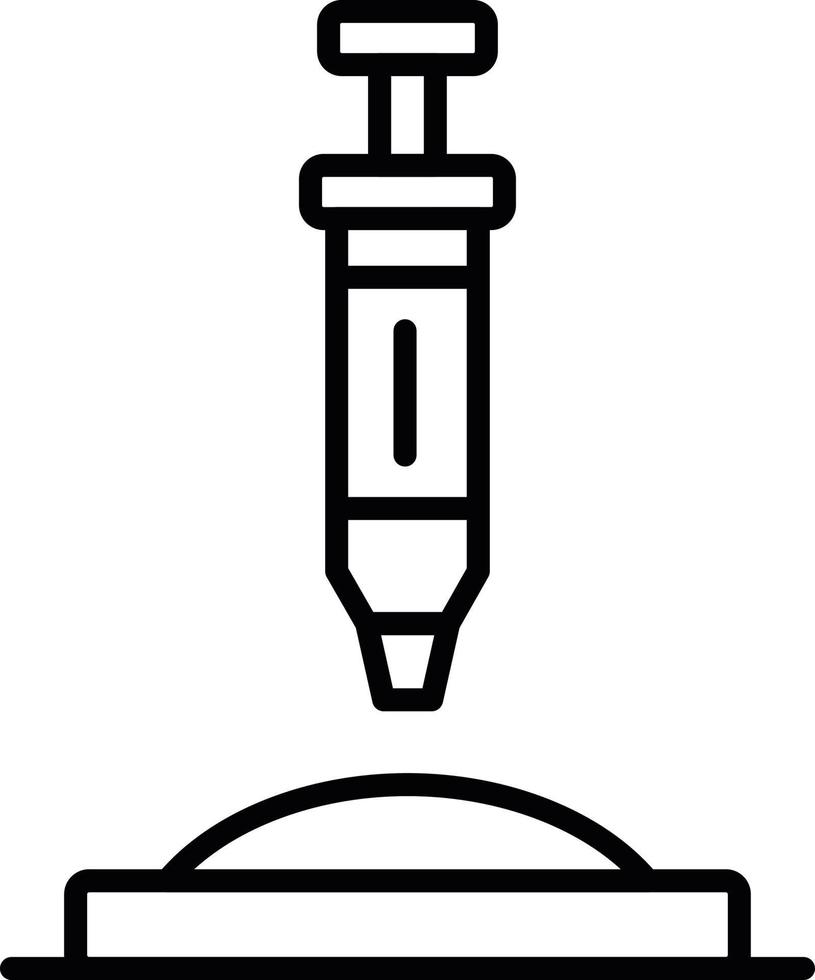 Thermal Paste Creative Icon Design vector