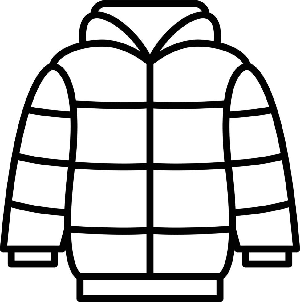 diseño de icono creativo de chaqueta vector