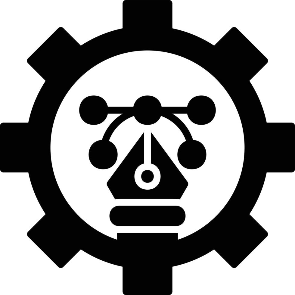 Gear Creative Icon Design vector