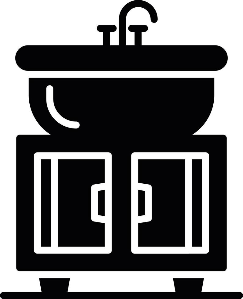 Washbasin Creative Icon Design vector
