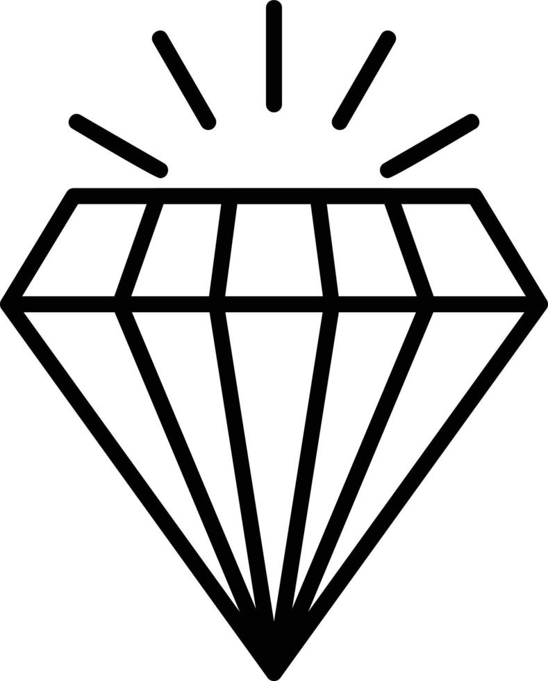 Diamond Creative Icon Design vector