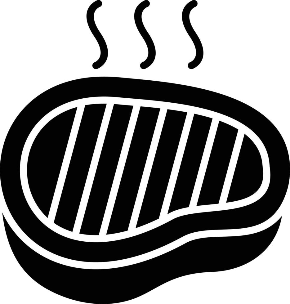 Steak Creative Icon Design vector