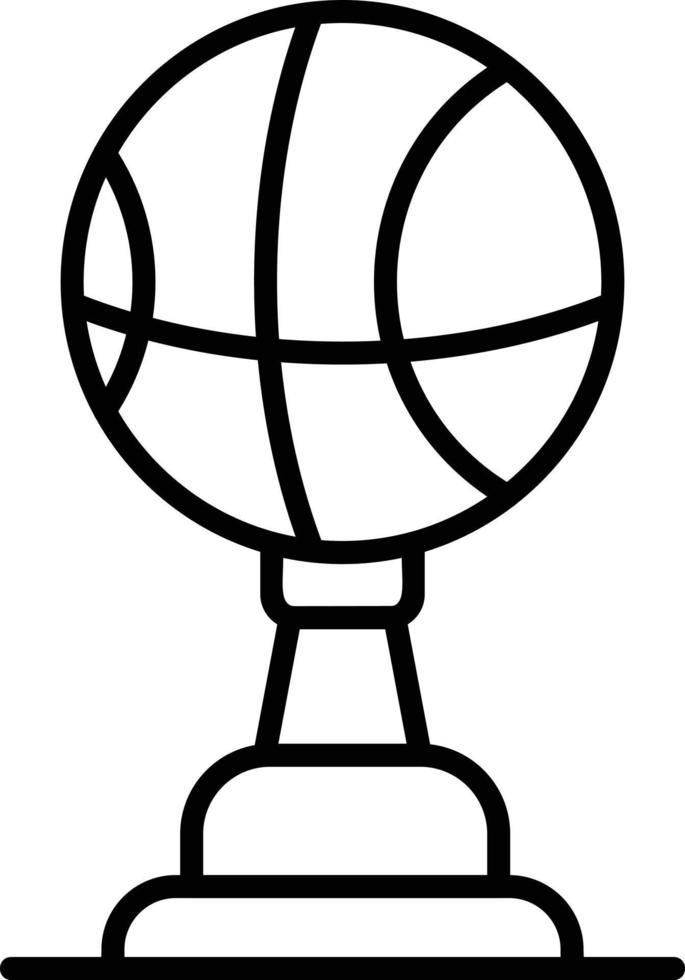 diseño de icono creativo de trofeo vector