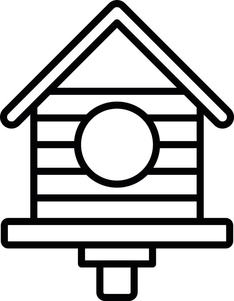 Birdhouse Creative Icon Design vector