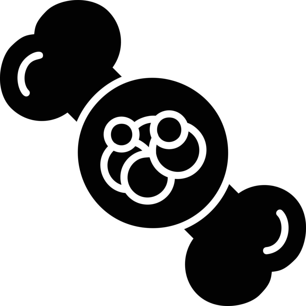 diseño de icono creativo de cáncer de hueso vector
