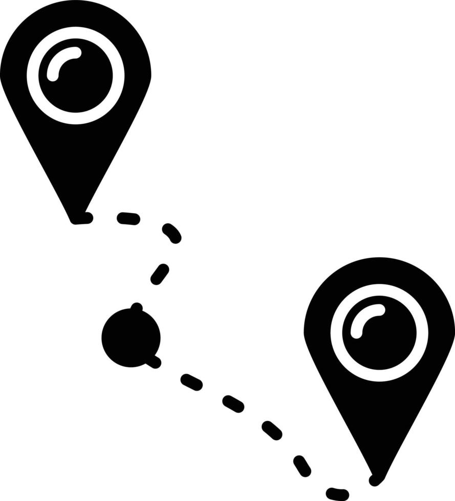 Tracking Creative Icon Design vector