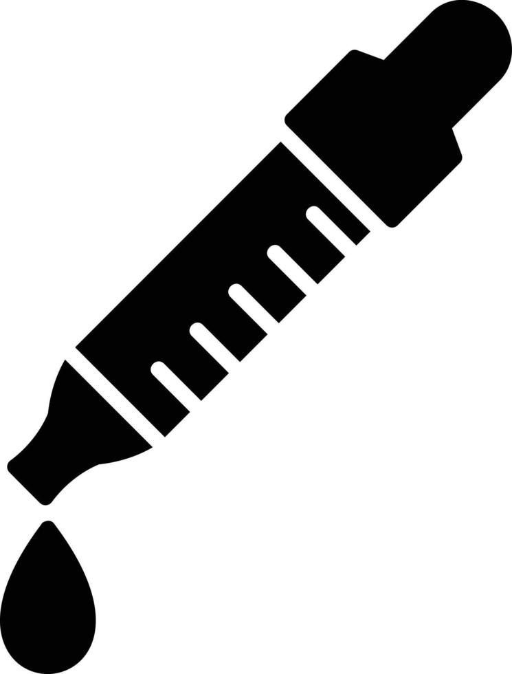 Dropper Creative Icon Design vector