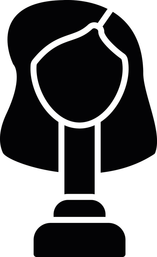 Wig Creative Icon Design vector