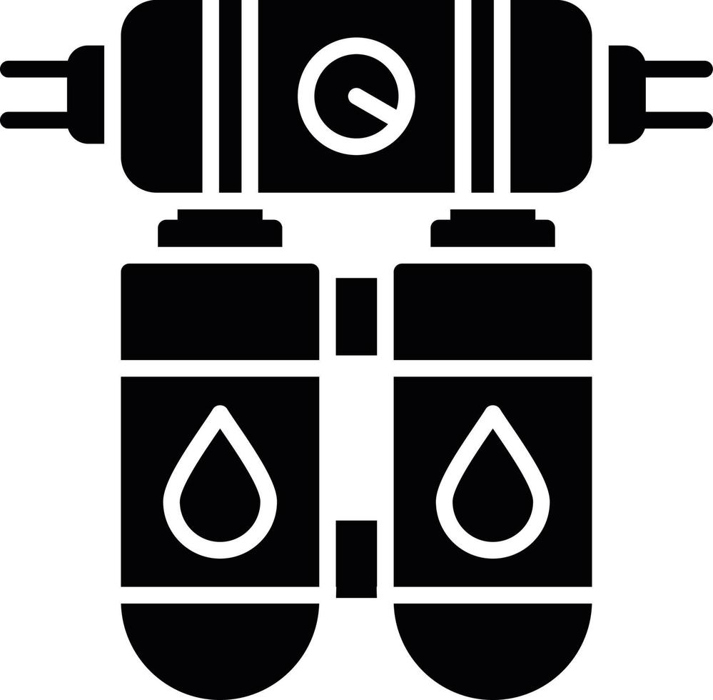 Water Filter Creative Icon Design vector